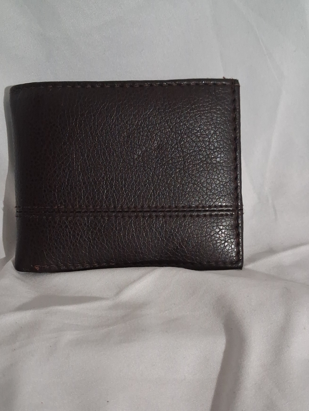Toms Men's Bi-Fold Card Holder Wallet - Dark Brown
